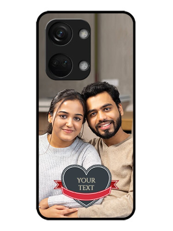 Custom OnePlus Nord 3 5G Custom Glass Phone Case - Just Married Couple Design