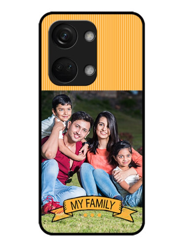 Custom OnePlus Nord 3 5G Custom Glass Phone Case - My Family Design