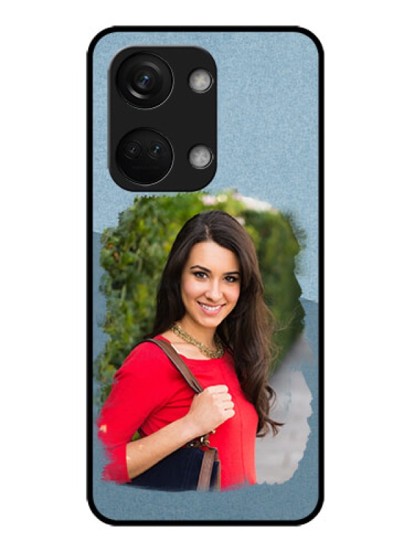 Custom OnePlus Nord 3 5G Custom Glass Mobile Case - Grunge Line Art Design