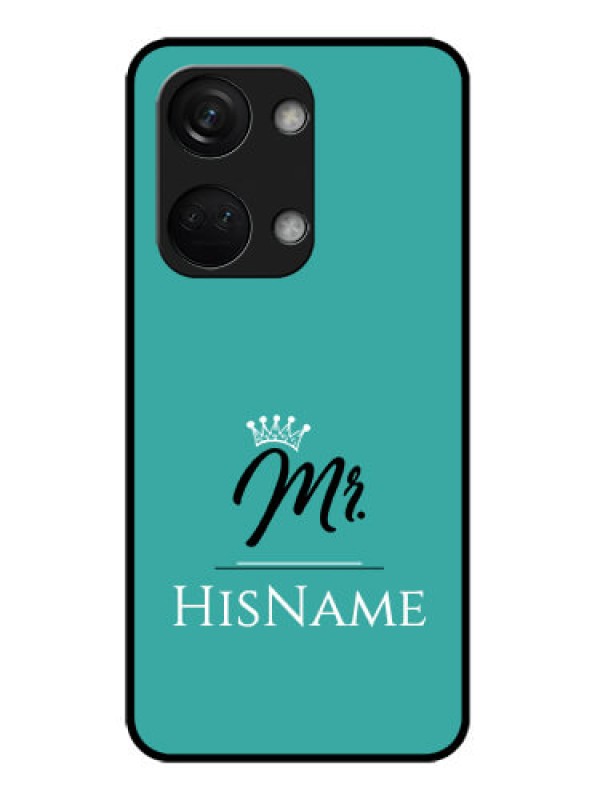 Custom OnePlus Nord 3 5G Custom Glass Phone Case Mr with Name