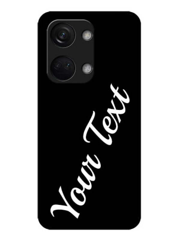 Custom OnePlus Nord 3 5G Custom Glass Mobile Cover with Your Name