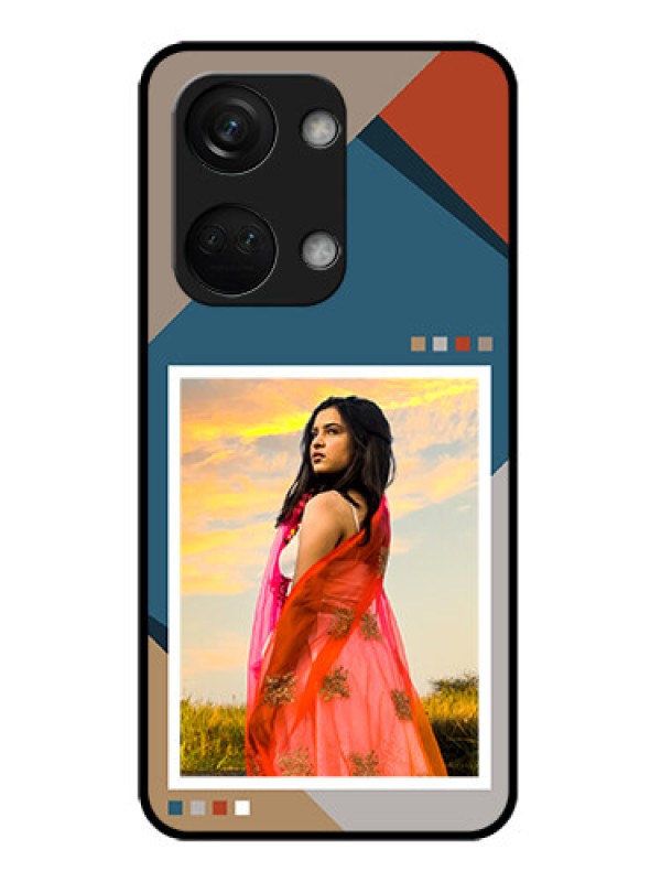 Custom OnePlus Nord 3 5G Personalized Glass Phone Case - Retro color pallet Design