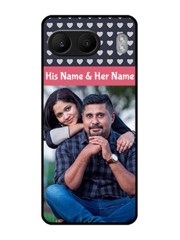 Custom OnePlus Nord 4 5G Custom Glass Phone CaseLove Symbols Design