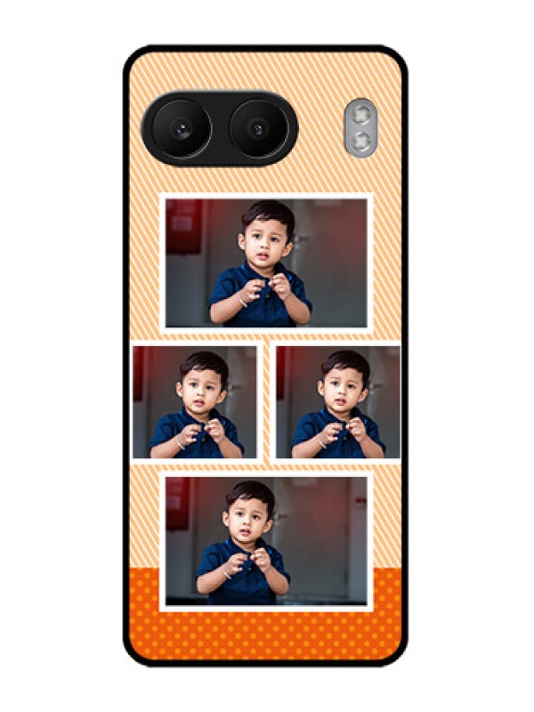 Custom OnePlus Nord 4 5G Custom Glass Phone CaseBulk Photos Upload Design