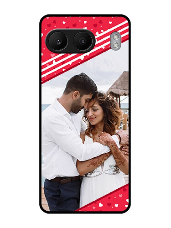 Custom OnePlus Nord 4 5G Custom Glass Phone CaseValentines Gift Design