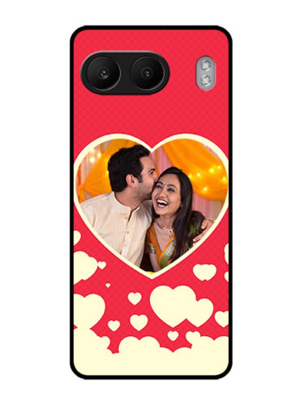 Custom OnePlus Nord 4 5G Custom Glass Phone CaseLove Symbols Phone Cover Design