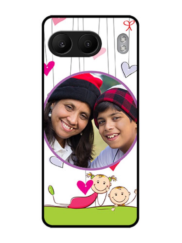Custom OnePlus Nord 4 5G Custom Glass Phone CaseCute Kids Phone Case Design