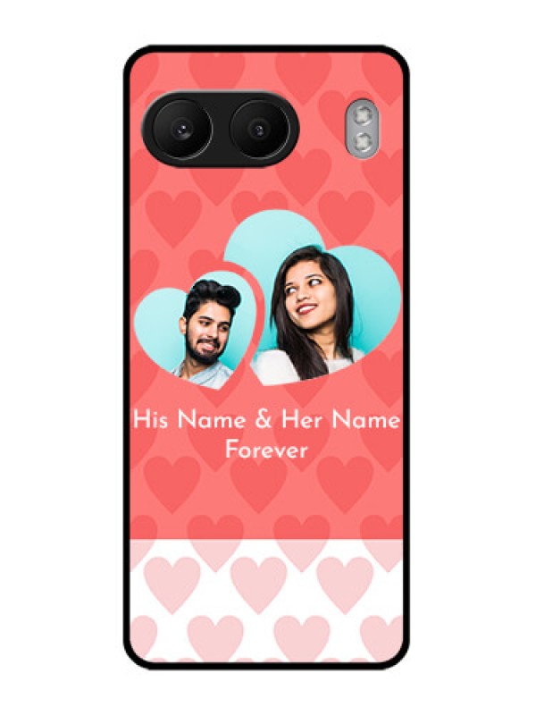 Custom OnePlus Nord 4 5G Custom Glass Phone CaseCouple Pic Upload Design