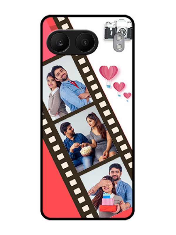 Custom OnePlus Nord 4 5G Custom Glass Phone Case3 Image Holder With Film Reel