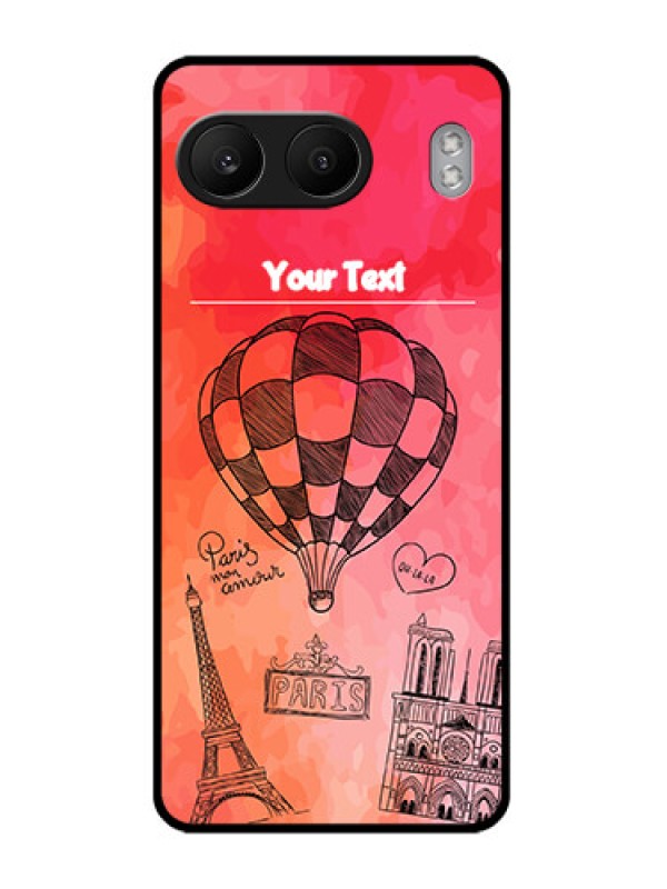 Custom OnePlus Nord 4 5G Custom Glass Phone CaseParis Theme Design