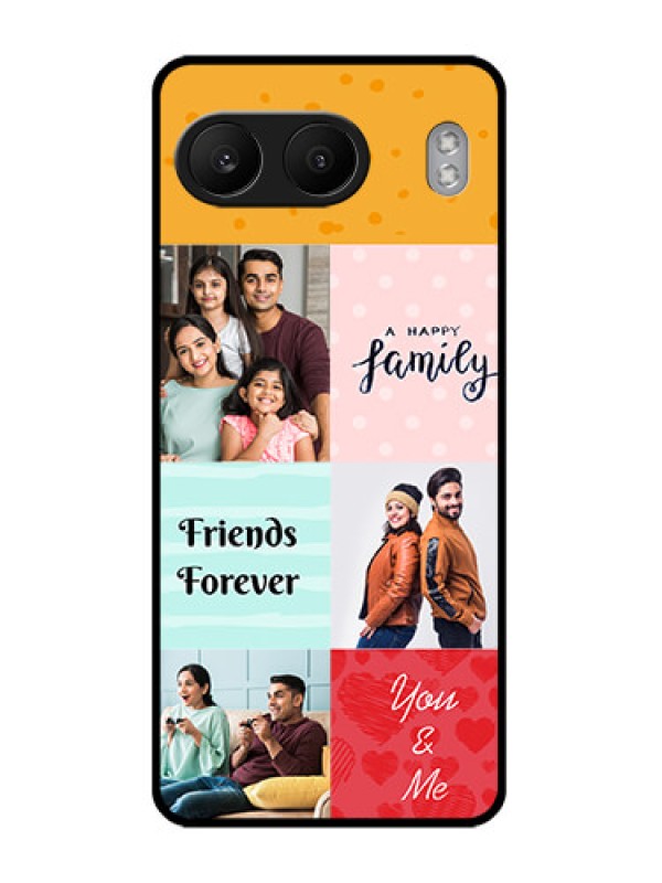 Custom OnePlus Nord 4 5G Custom Glass Phone CaseImages With Quotes Design