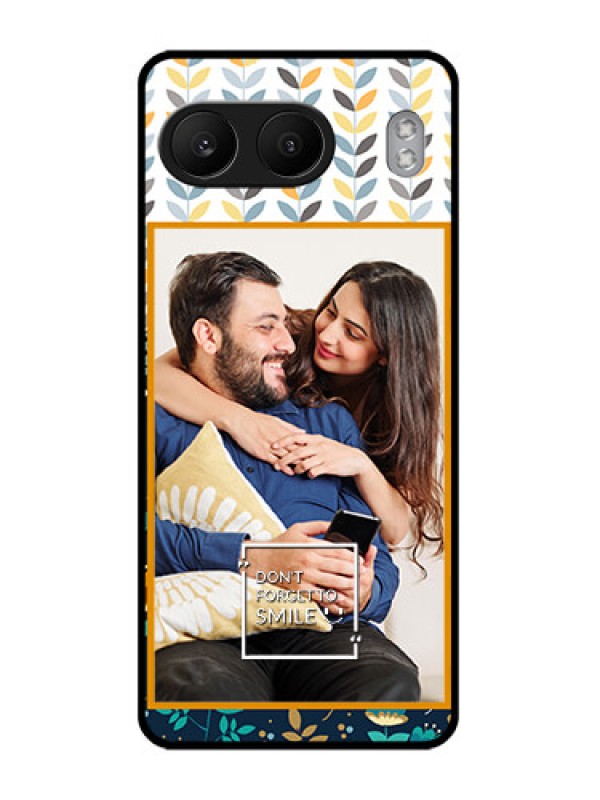 Custom OnePlus Nord 4 5G Custom Glass Phone CasePattern Design