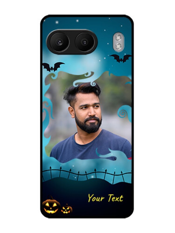 Custom OnePlus Nord 4 5G Custom Glass Phone CaseHalloween Frame Design