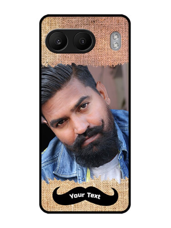 Custom OnePlus Nord 4 5G Custom Glass Phone CaseWith Texture Design