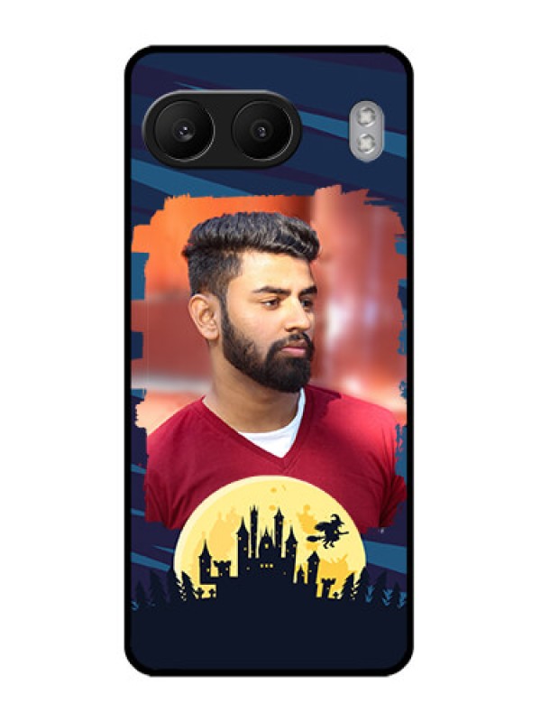 Custom OnePlus Nord 4 5G Custom Glass Phone CaseHalloween Witch Design