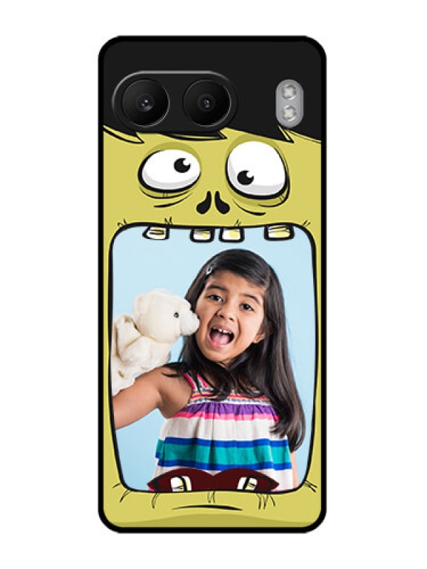Custom OnePlus Nord 4 5G Custom Glass Phone CaseCartoon Monster Back Case Design