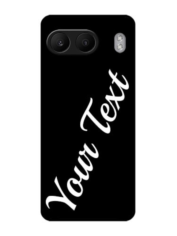 Custom OnePlus Nord 4 5G Custom Glass Phone CaseWith Your Name Design