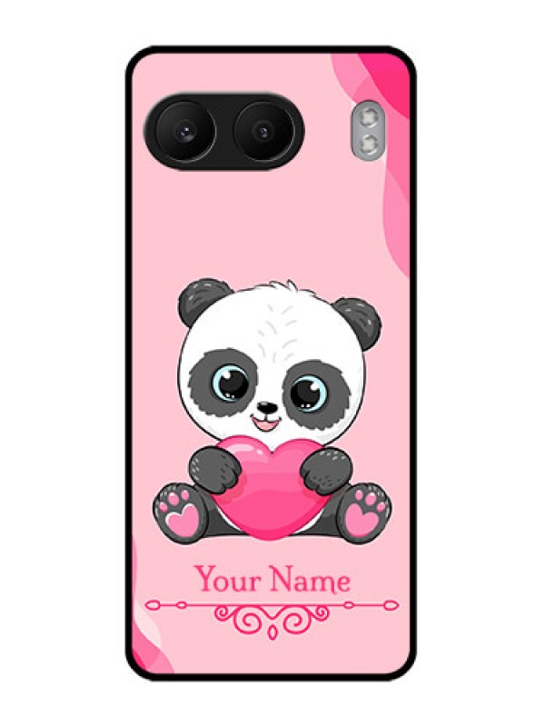 Custom OnePlus Nord 4 5G Custom Glass Phone CaseCute Panda Design