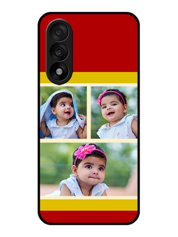 Custom OnePlus Nord 5 5G Custom Glass Phone Case - Multiple Pic Upload Design