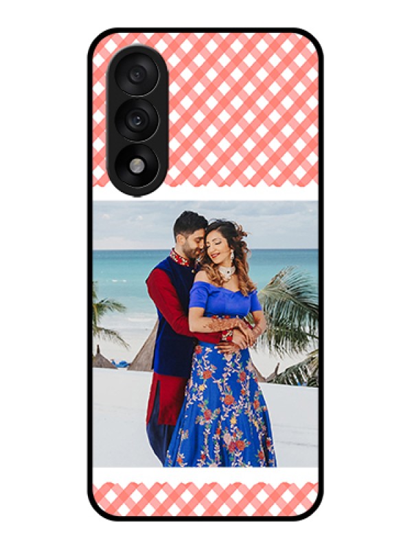 Custom OnePlus Nord 5 5G Custom Glass Phone Case - Pink Pattern Design