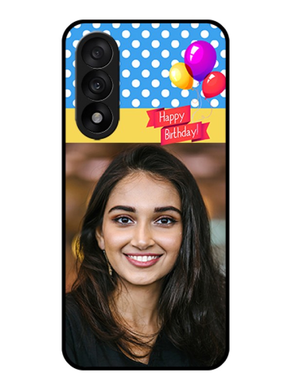 Custom OnePlus Nord 5 5G Custom Glass Phone Case - Happy Birthday Design