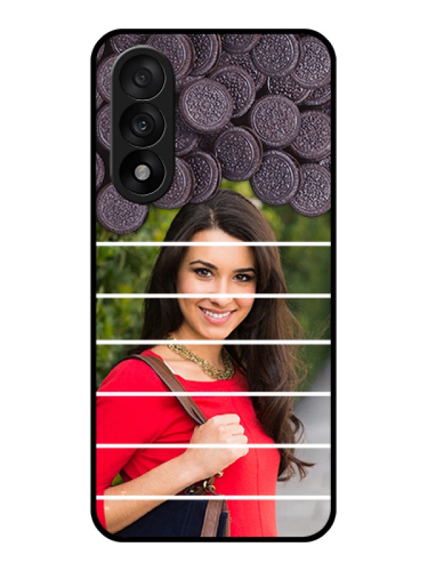 Custom OnePlus Nord 5 5G Custom Glass Phone Case - With Oreo Biscuit Design