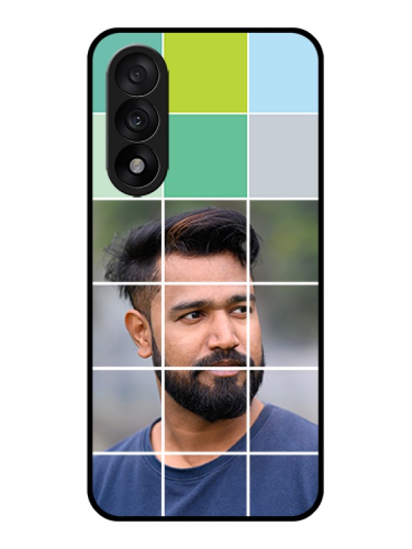 Custom OnePlus Nord 5 5G Custom Glass Phone Case - With White Box Pattern