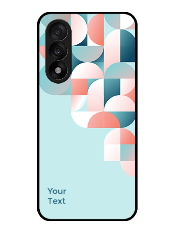Custom OnePlus Nord 5 5G Custom Glass Phone Case - Stylish Semi - Circle Pattern Design