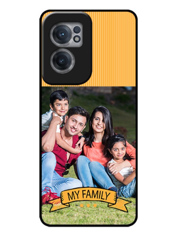 Custom OnePlus Nord CE 2 5G Custom Glass Phone Case - My Family Design