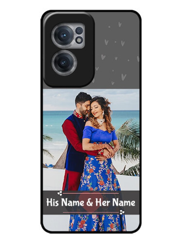 Custom OnePlus Nord CE 2 5G Custom Glass Mobile Case - Buy Love Design with Photo Online