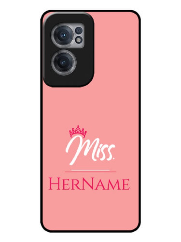 Custom OnePlus Nord CE 2 5G Custom Glass Phone Case Mrs with Name
