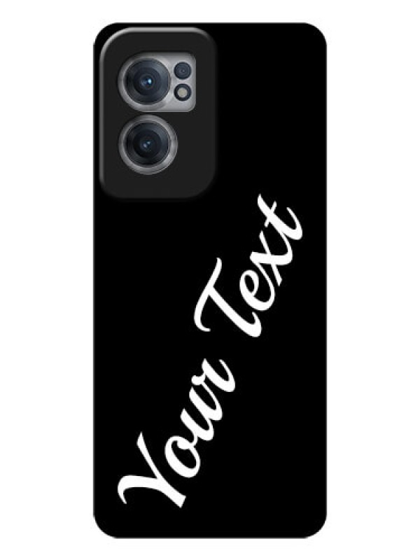 Custom OnePlus Nord CE 2 5G Custom Glass Mobile Cover with Your Name