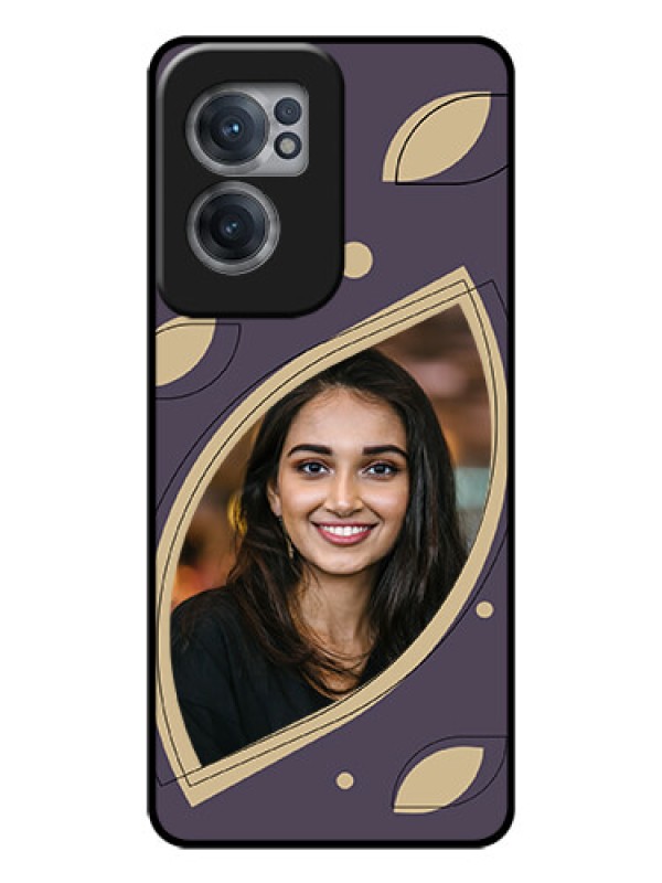 Custom OnePlus Nord CE 2 5G Custom Glass Mobile Case - Falling Leaf Design