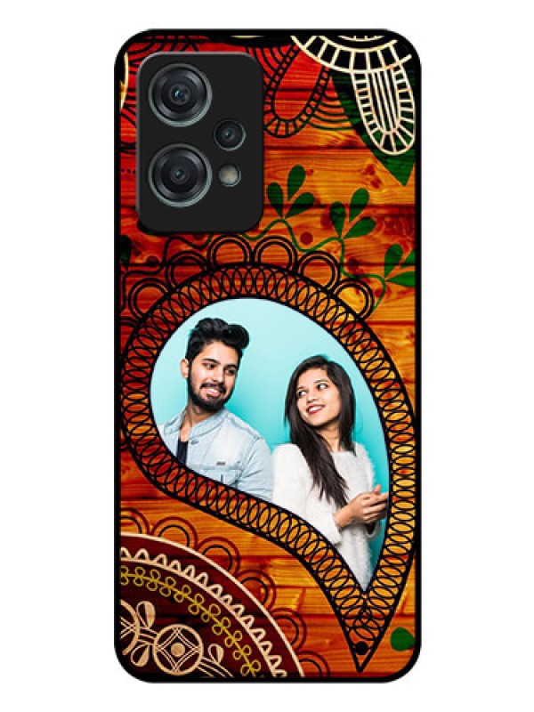Custom Nord CE 2 Lite 5G Personalized Glass Phone Case - Abstract Colorful Design