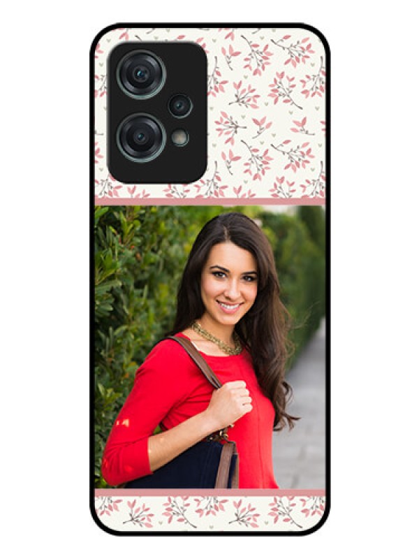 Custom Nord CE 2 Lite 5G Custom Glass Phone Case - Premium Floral Design