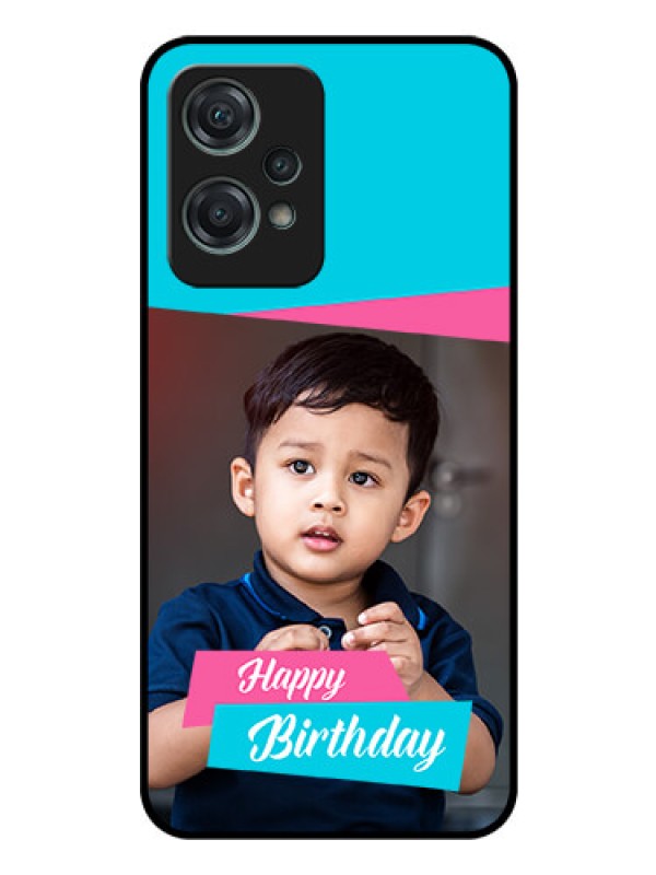 Custom Nord CE 2 Lite 5G Personalized Glass Phone Case - Image Holder with 2 Color Design