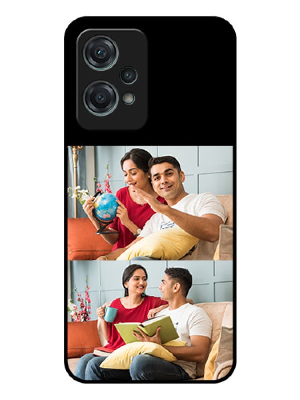Custom Nord CE 2 Lite 5G 2 Images on Glass Phone Cover