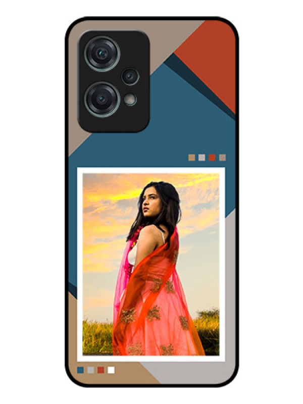 Custom OnePlus Nord CE 2 Lite 5G Personalized Glass Phone Case - Retro color pallet Design
