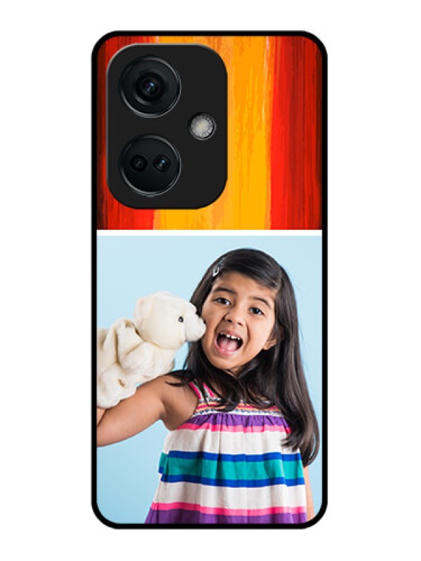 Custom OnePlus Nord CE 3 5G Personalized Glass Phone Case - Multi Color Design