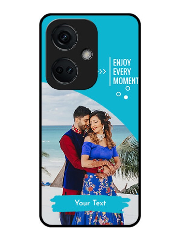 Custom OnePlus Nord CE 3 5G Custom Glass Mobile Case - Happy Moment Design