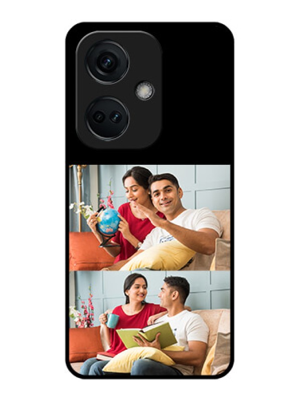 Custom OnePlus Nord CE 3 5G 2 Images on Glass Phone Cover