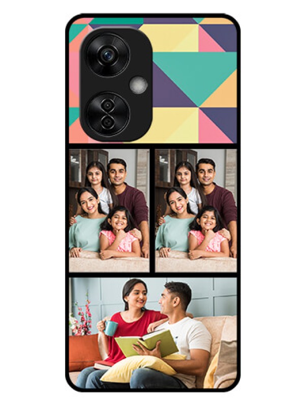 Custom OnePlus Nord CE 3 Lite 5G Custom Glass Phone Case - Bulk Pic Upload Design