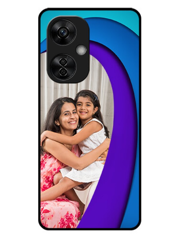 Custom OnePlus Nord CE 3 Lite 5G Photo Printing on Glass Case - Simple Pattern Design