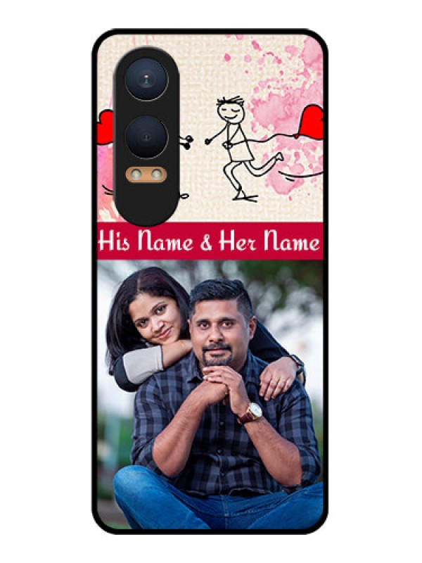 Custom OnePlus Nord Ce 4 Lite 5G Custom Glass Phone CaseYou And Me Case Design