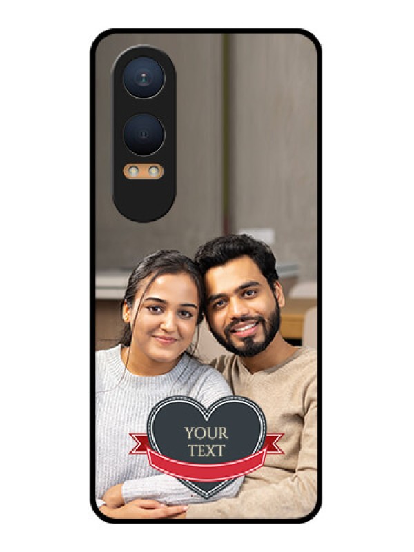 Custom OnePlus Nord Ce 4 Lite 5G Custom Glass Phone CaseJust Married Couple Design