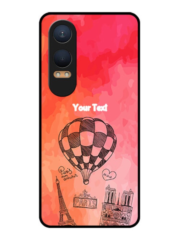 Custom OnePlus Nord Ce 4 Lite 5G Custom Glass Phone CaseParis Theme Design