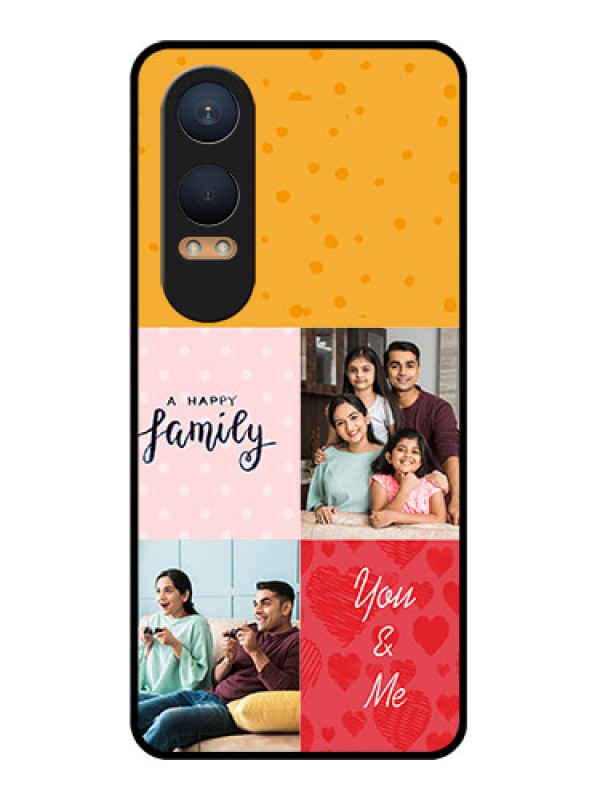 Custom OnePlus Nord Ce 4 Lite 5G Custom Glass Phone CaseImages With Quotes Design