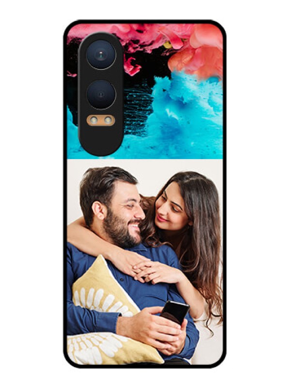 Custom OnePlus Nord Ce 4 Lite 5G Custom Glass Phone CaseQuote With Acrylic Painting Design