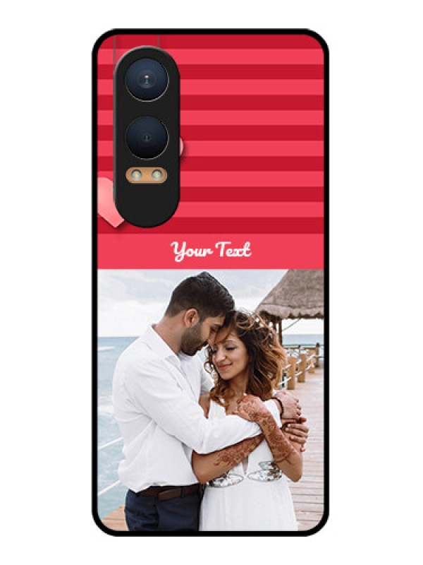 Custom OnePlus Nord Ce 4 Lite 5G Custom Glass Phone CaseValentines Day Design