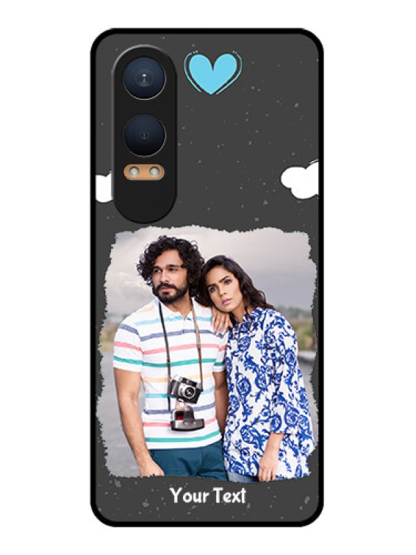 Custom OnePlus Nord Ce 4 Lite 5G Custom Glass Phone CaseSplashes With Love Doodles Design